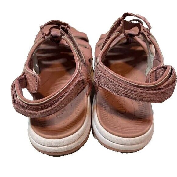 Ryka Women's Devoted Pink Strappy Athleisure Inspired Everyday Flat Sandals 10M - Picture 5 of 6